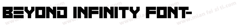 Beyond infinity font字体转换